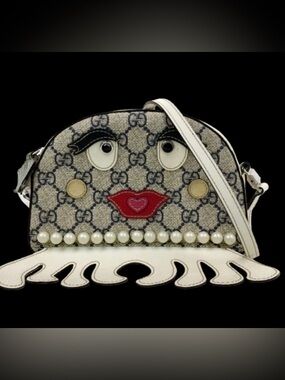 Authentic Gucci Monogram Octopus Purse RARE COA Included